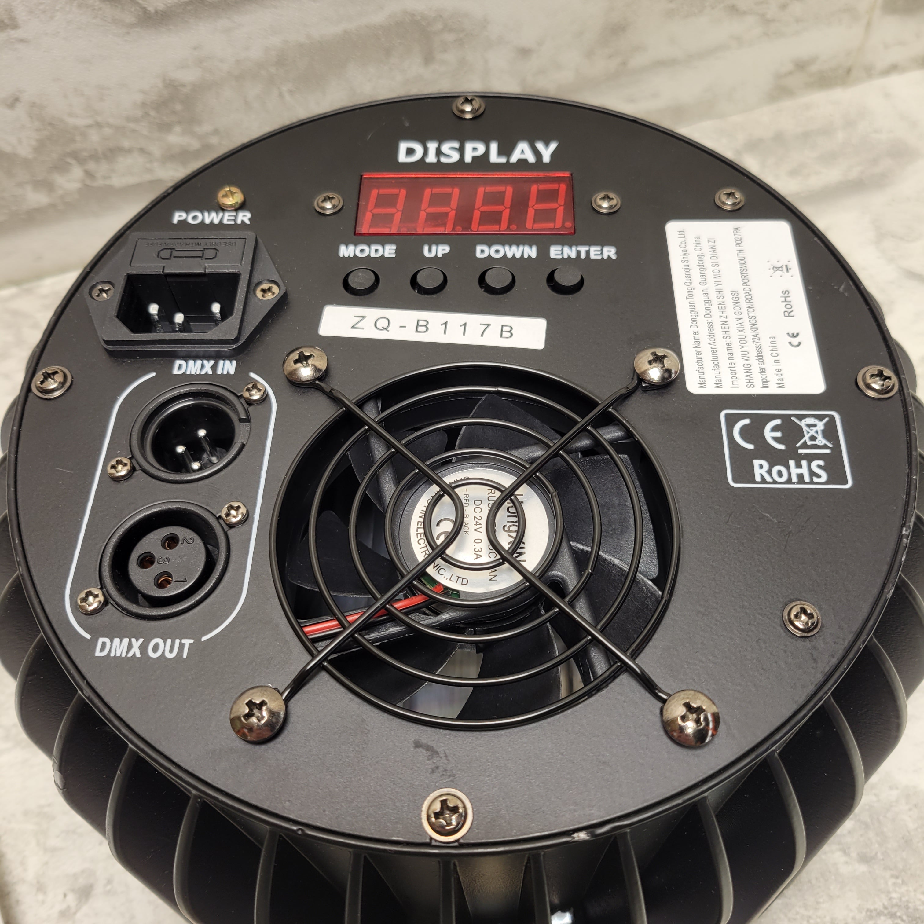 Stage Light Aluminum Cast Made Led Par Accent Light DMX, Multiple Settings (7618425520366)